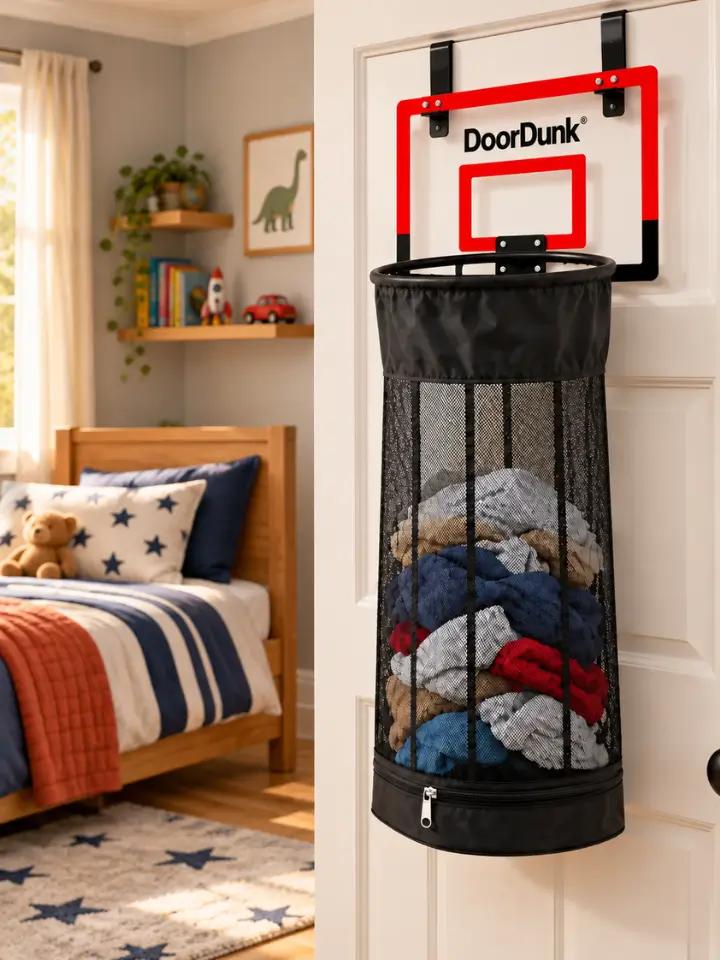 DoorDunk in a young child's bedroom